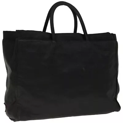 PRADA Tote Bag Nylon Black Auth 66384 • $150