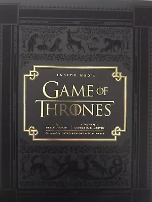 Inside HBO's Game Of Thrones By Cogman Bryan Book • £10