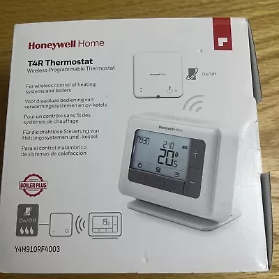 Honeywell T4R 7-Day Wireless Programmable Thermostat - Y4H910RF4003 • £45