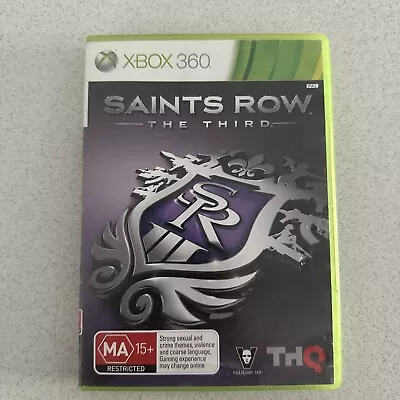 Saints Row The Third Xbox 360 Console Game PAL • $5.95