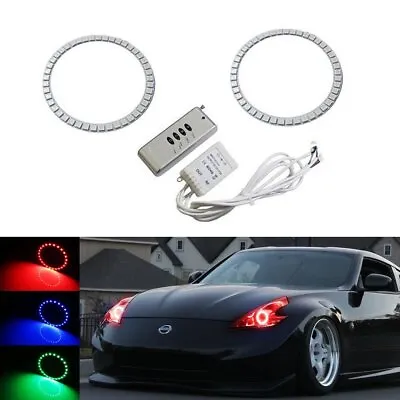 RGB LED Headlight Angel Eye Halo Ring Kit For 2009-2020 Nissan 370Z Retrofit • $35.99