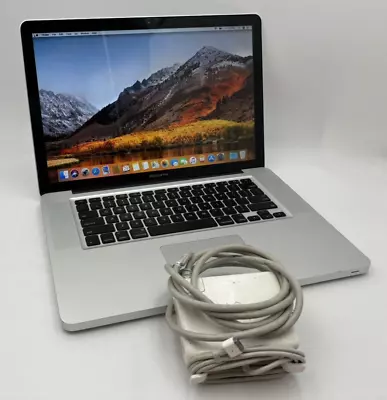 Apple MacBook Pro A1286 (2010) Intel I5 520m Gen 8 GB RAM 250 GB SSD • $116.99