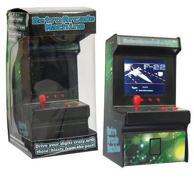£18.95 • Buy Funtime Arcade Machine Toy Retro 16 Bit Mini Desktop