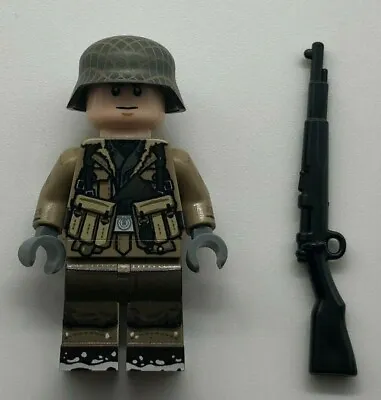 Lego Minifigure - WW2 Schutzstaffel Kharkov Solider #3 - TMC - PPSH41 Body • $64.95