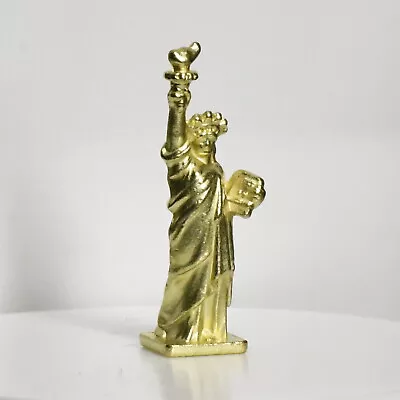 Statue Of Liberty Golden Monopoly Metal Game Token • $11.64