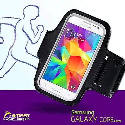 Sports Gym Running Jog Key-pocket Case ArmBand For Samsung Galaxy Core Prime G36 • $5.99