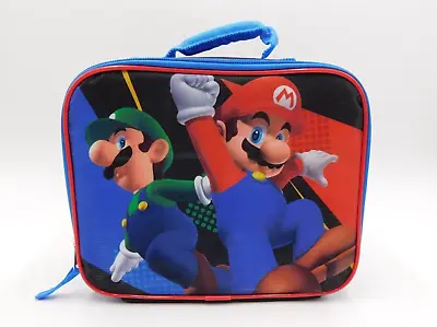 Nintendo Mario Luigi Brothers School Insulated Lunch Box Snack Box Cooler Carry • $14.99