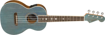 $289.99 • Buy Fender Dhani Harrison Uke, Walnut Fingerboard, Turquoise Blue MODEL # 0971752197