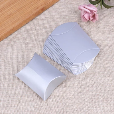 $7.40 • Buy  12pcs Wedding Candy Boxes Pillow Shaped Candy Chocolate Gift Boxes Wedding