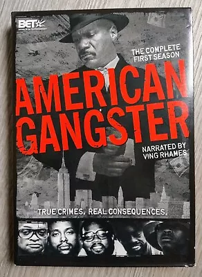 AMERICAN GANGSTER The Complete First Season Narrated By Ving Rhames  BET  EUC • $12.97