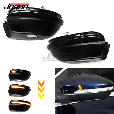 For VW Passat B7 CC Scirocco MK3 Jetta MK6 LED Mirror Dynamic Turn Signal Light • $31.91