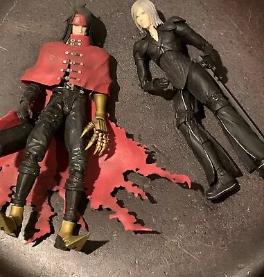 Final Fantasy VII Advent Children #2 Vincent Valentine & Kadaj Action Figure HTF • $33.99