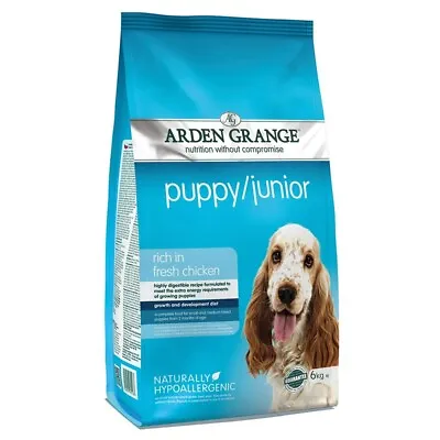 £54.99 • Buy Arden Grange Puppy Chicken & Rice Dry Dog Food 12kg