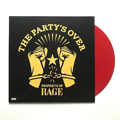 Prophets Of Rage - The Party's Over Red Vinyl EP 2016 | Nu Metal • £14