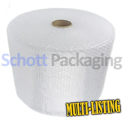 BUBBLE WRAP ROLLS - 300mm 500mm 750mm 1000mm 1200mm 1500mm • £14.80