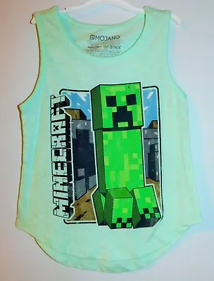 Minecraft Girl's XS XL Creeper Tank Top Shirt Mojang Jinx • $1.50