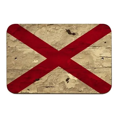 $12.99 • Buy Rustic Distressed Alabama Flag Home Business Office Sign