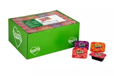 £15.99 • Buy 100 X Hartleys Assorted Flavour Jam Case - 20g Individual Portions