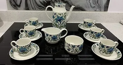 Vintage Midwinter Spanish Garden Coffee Set • £30