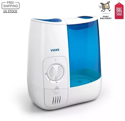 Vicks Warm Moisture Humidifier White And Blue • $36.99