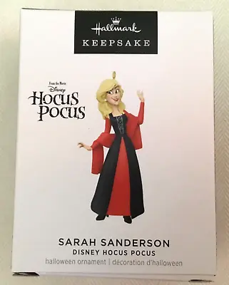 Hallmark 2023 Ornament ~ SARAH SANDERSON ~ DISNEY HOCUS POCUS ~ NEW • $19.95