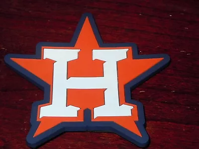 HOUSTON ASTROS Vintage Large MLB RUBBER Baseball FRIDGE MAGNET Standings Board • $9.98