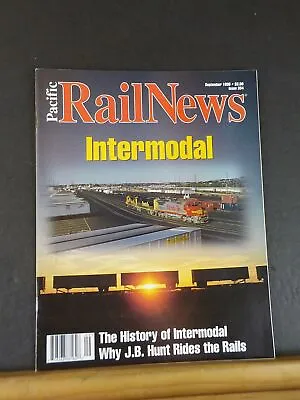 Pacific Rail News #394 1996 September Intermodal Mi-Jack Crane Operator SP • $5.50