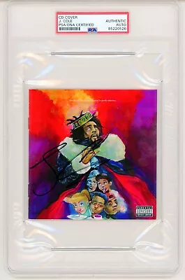 J. Cole ~ Signed Autographed KOD CD Album Cover ~ PSA DNA Encased • $295