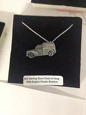 £17.95 • Buy Morris Minor Van Ref165 Car On 925 Sterling Silver Necklace 16,18,20,26,30