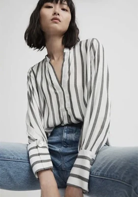 $30 • Buy Witchery Striped Shirt - Sz 8