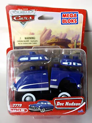 Rare 2007 Mega Bloks 7779 Disney Cars Doc Hudson Toy Car New Sealed ! • £56.99