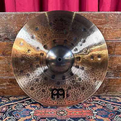 18  Meinl Pure Alloy Custom Extra Thin Hammered Crash Cymbal 1076g *Video Demo* • $305.99