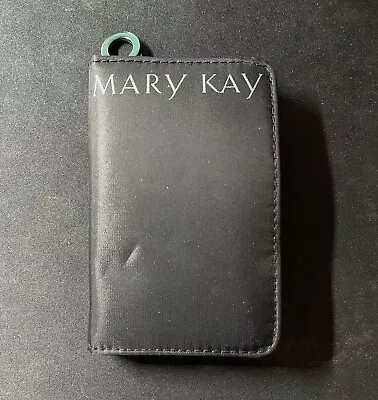 Mary Kay Zipped Lip Clutch With Mirror Make Up Case Zip Black • $9.95