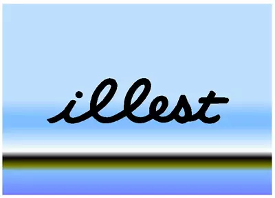 Illest Decal Sticker Lowered JDM KDM Stancenation Hellaflush Color Options LOOK! • $5