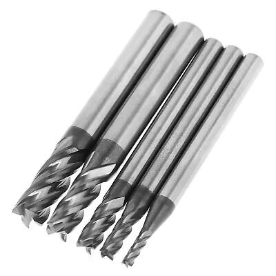 5x Tungsten Carbide Thread 4-flute Milling Cutter Tool End Mill Set Tool ONS • $16.05