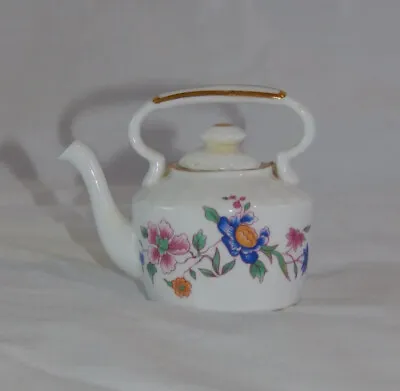 Miniature HAMMERSLEY Fine Bone China England Teapot Kettle Functional • $33.11
