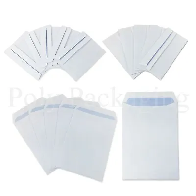 £356 • Buy PAPER ENVELOPES A6/A5/A4/DL *Any Qty* Plain White SELF SEAL Small Medium Large