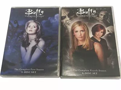 Buffy The Vampire Slayer DVD Lot Seasons 1 & 4 Clean Discs • $8.95