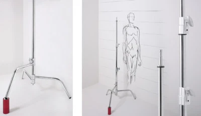 Muraro 20  C-Stand With Sliding Leg MU325 Made In Italy • $355