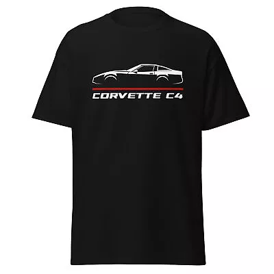 Premium T-shirt For Chevrolet Corvette C4 Enthusiast Birthday Gift • $19.97