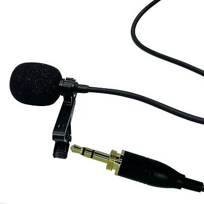 3.5mm Jack Lavalier Microphone For AKG Kam Sky Citronic Body Pack Transmitters • £17.99