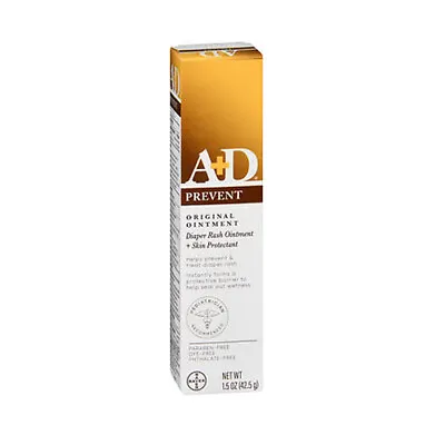 A+D Diaper Rash Ointment & Skin Protectant Original 1.5 • $9.02