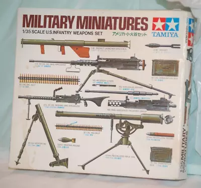 1/35 Nip Tamiya Military Miniatures Us Infantry Weapons Set Ww2 Nam Korea Nip • $10.99