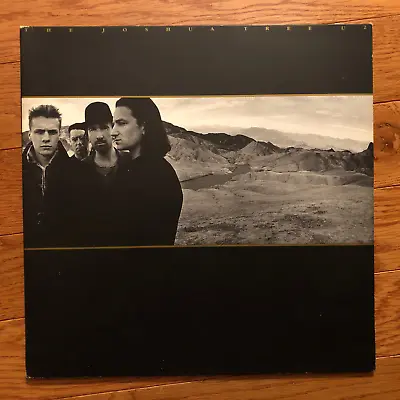 U2 - The Joshua Tree LP Island 90581-1 1987 Pressing Translucent W/ Poster VG+ • $49.99