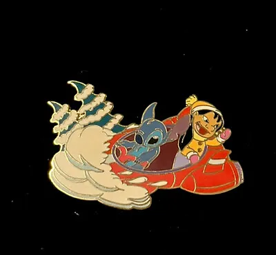 Disney Pin Stitch & Lilo In The Snow LE 250 NOC • $99