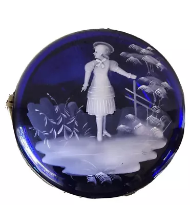 Mary Gregory*original Antique *cobalt Blue *special Gifting Price*free Shipping* • $325.50