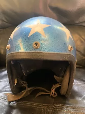 Vintage Easy Rider Motorcycle Helmet • $170