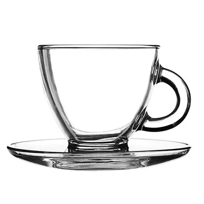 Ravenhead Entertain 200ml Set Of 2 Cappuccino Cup & Saucer • £10.27