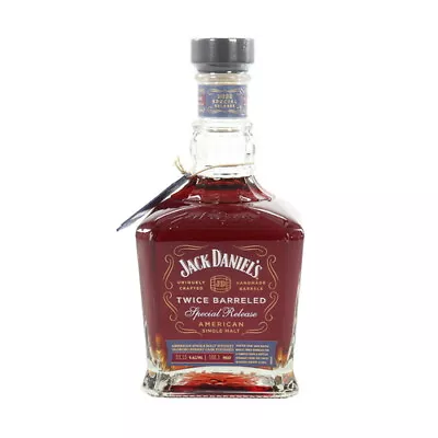 Jack Daniel’s Twice Barreled 2022 Release American Single Malt Whiskey  • $790