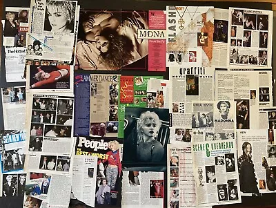 Assortment Of Madonna Magazine Clippings From 80's & 90's • $19.95